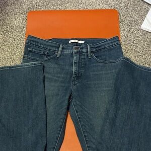 Levi's Women's Straight Leg Jeans - Dark Blue